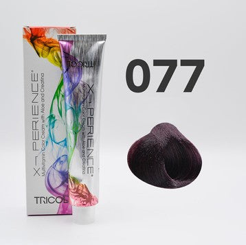Tricol Xperience – Coloration Permanente pour Cheveux – 077 Violet – 100 ml

