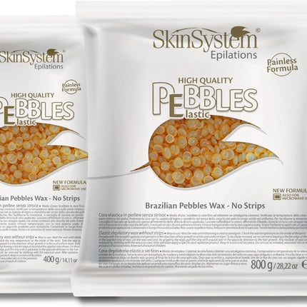SkinSystem Cire Épilatoire Pebbles - Crème au Miel 800g