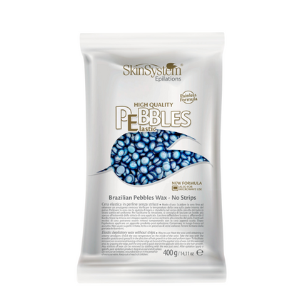 SkinSystem Pebbles Cire Dépilatoire – Crème Azulène 400 g
