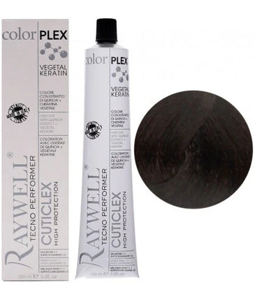 Raywell ColorPlex - Coloration permanente - 5.0 - Châtain clair - 100 ml