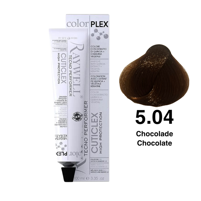 Raywell ColorPlex Chocolat - Coloration Permanente - 100 ml