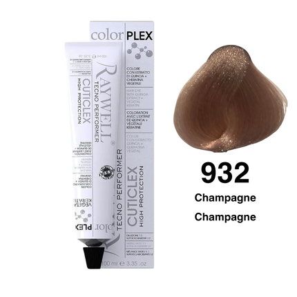 Raywell ColorPlex - Coloration Permanente - 932 - Champagne - 100 ml
