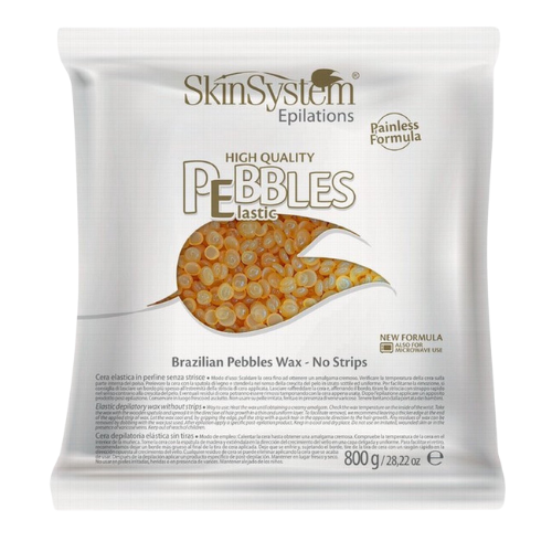 SkinSystem Cire Épilatoire Pebbles - Crème au Miel 800g