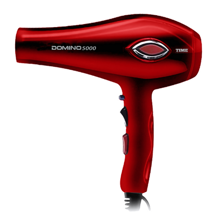 Time Domino 5000 Sèche-Cheveux 2200W Rouge