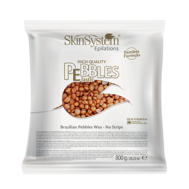 SkinSystem Pebbles Cire Dépilatoire – Crème Bronze 800 g
